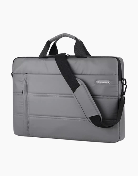 BRINCH Thick Waterproof Portable Business 15.6 Laptop Bag - Gray