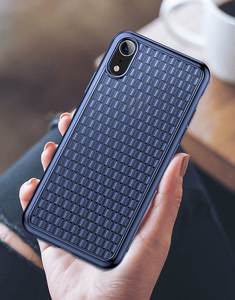 BV 2nd Generation By Baseus Slim Flexible Case For iPhone XR Blue