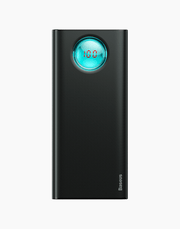 Baseus Amblight Fast Power Bank, 5 Ports (PD3.0+QC3.0) 20000mAh Black