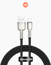Baseus Cafule Series Metal Data Cable USB to IP 2.4A 1m Black