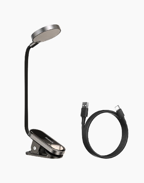 Baseus Comfort Reading Mini Clip Lamp Dark Gray