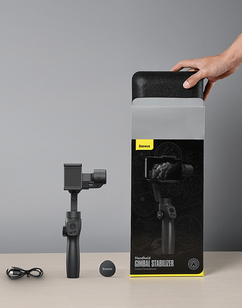 Baseus Control Smartphone Handheld Gimbal Stabilizer Grey