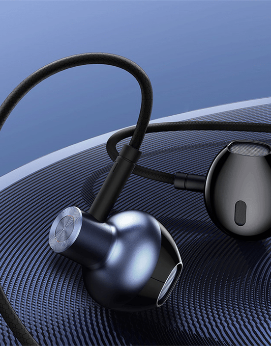 Baseus Encok 3.5mm Wired Earphone H19 Black