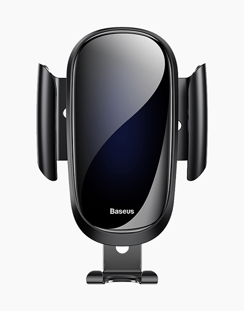 Future Gravity By Baseus Aluminum/Glass Car Mount – Black
