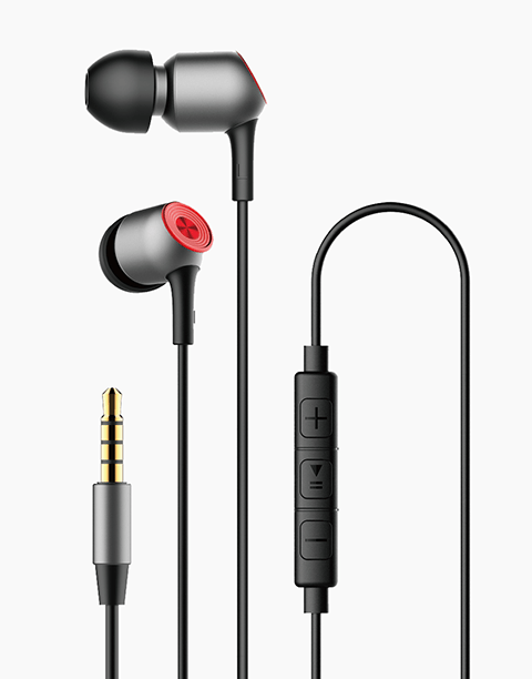 H02 By Baseus Professional Wired Earphone Metal Heavy Bass High fidelity Sound