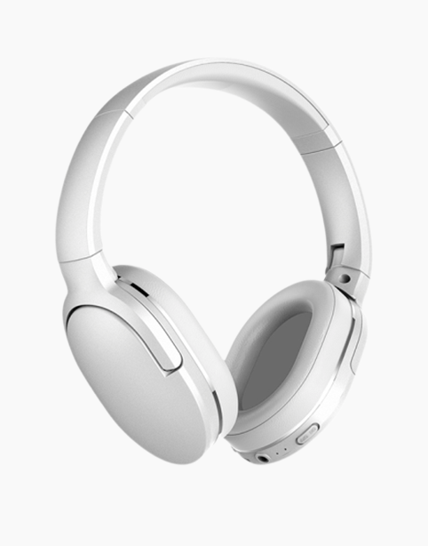 Baseus Encok D02 Wireless Headphone HQ Sound, Long Battery 25h | White