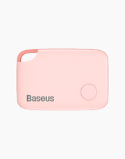 Pink Baseus Intelligent T2 Ropetype anti-loss device with keyring attachment, designed to prevent loss of valuables.