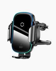 Baseus Light Electric Holder Fast Wireless Charger 15w Black