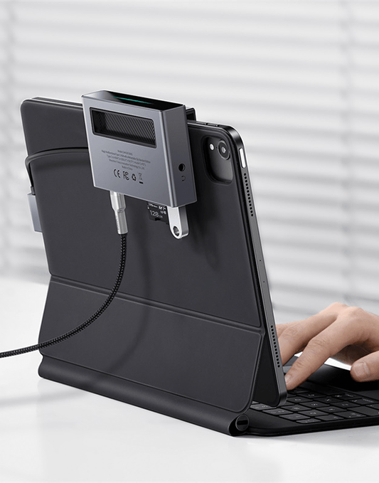 Baseus Magic Multifunctional Type-C HUB with a Retractable Clip Standard Edition Space Gray