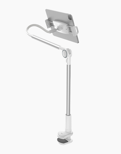 Baseus Otaku life rotary Adjustment lazy Holder For Phones iPad - White