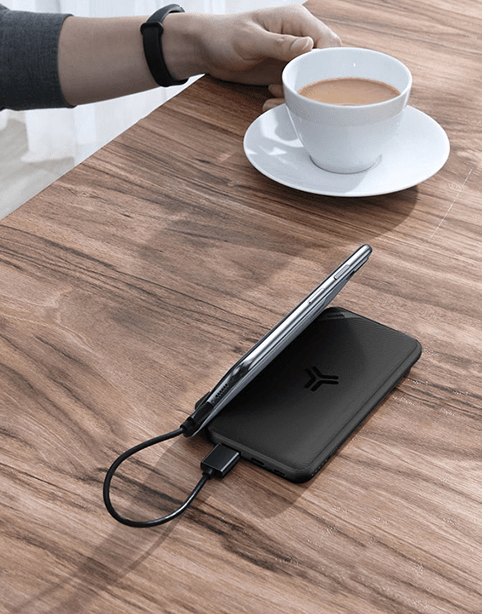 Baseus S10 Bracket 10W Wireless Charger Power bank 10000mAh 18W Black