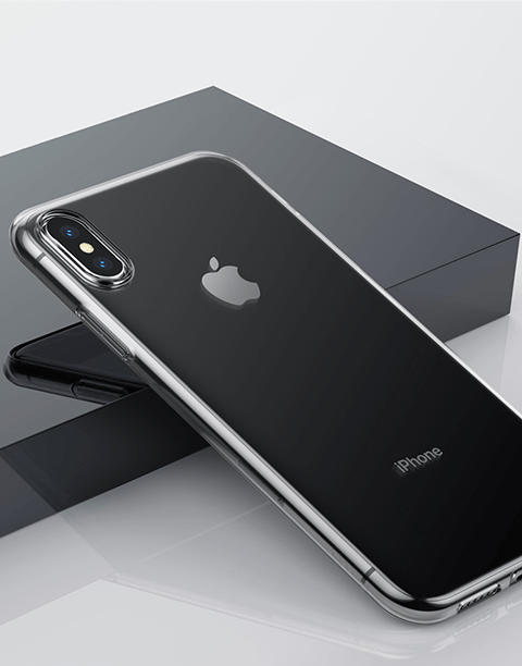 Simplicity By Baseus Slim Transparent Soft Clear TPU iPhone Xs Max Clear