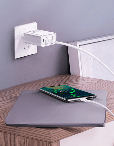 Baseus Speed PPS 30W/5A Type-C PD + USB Q3.0 Fast Charger | White