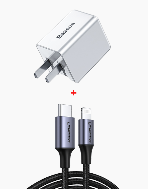 *Offer* Traveler 18w Adaptor + Ugreen MFI PD Cable Fast Charging 50% in 30min