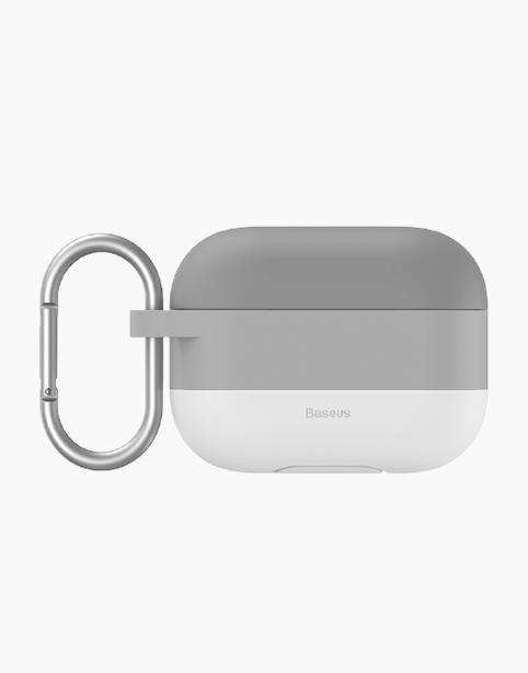 Baseus Cloud hook Silica Gel Protective Case For AirPods Pro Gray