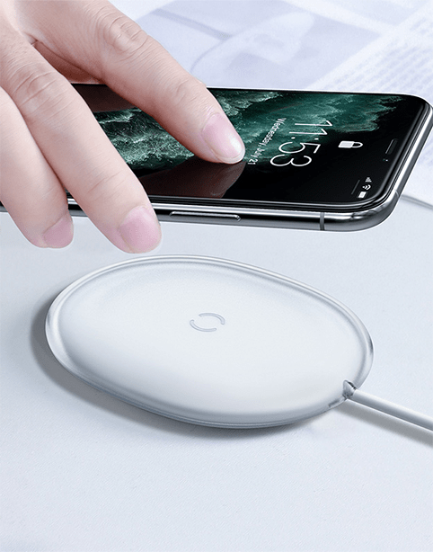 Baseus Jelly Fast Wireless Charger 15W - White