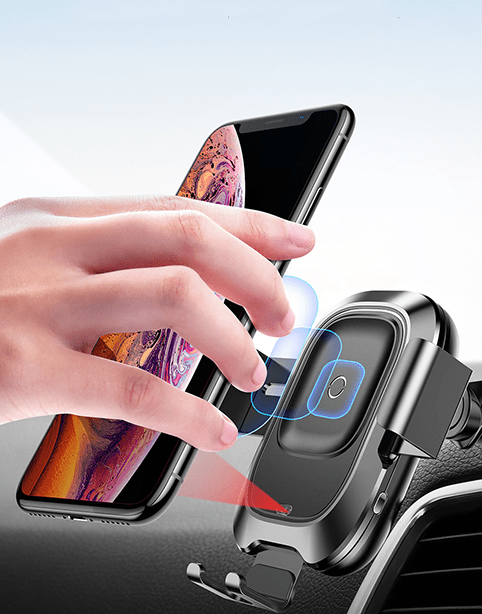 Smart Sensor Wireless Car Holder By Baseus 10W Fast Wireless Charging