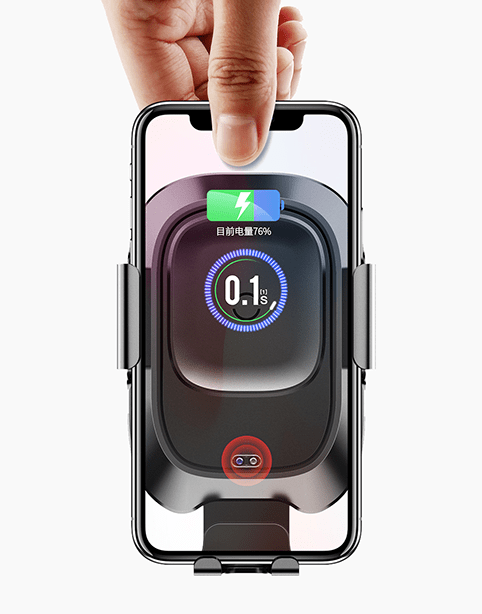 Smart Sensor Wireless Car Holder By Baseus 10W Fast Wireless Charging