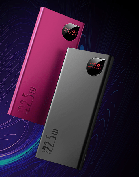 Baseus Adaman Metal Digital Display Quick Charge Power Bank 22.5W 10,000mAh Tarnish