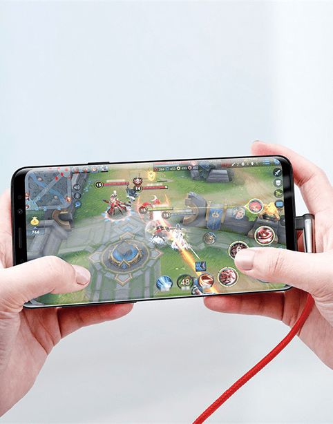 Baseus Sharp-Bird Type-C Cable With 90 Degree Bend, QC3.0 | Red