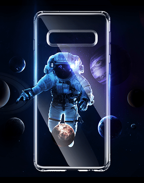 Simplicity By Baseus Slim Transparent Case For S10 Plus - Clear