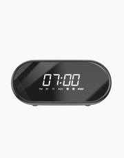 Baseus Encok E09 Wireless Speaker, Alarm, FM Radio Black