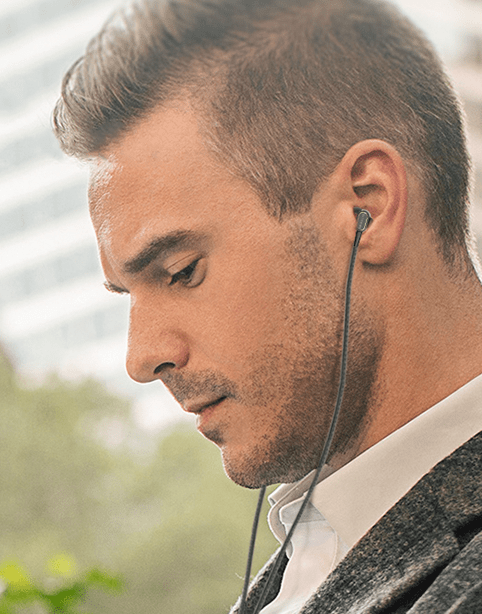 BlitzWolf® BW-ES4 Dual Graphene Dynamic Driver In-ear With Mic, iPX5