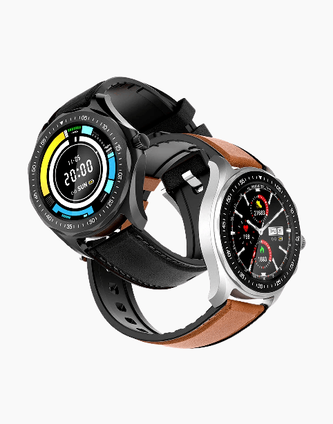 BlitzWolf® BW-HL3 SmartWatch1.3in Full Touch Health &amp; Fitness Tracker - Black