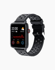 Black BlitzWolf BW-HL1Pro smartwatch with 1.54-inch display and health fitness tracking features.