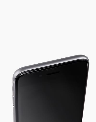 Black curved screen replacement for iPhone 6s Plus by Smartkoshk, featuring a sleek design and high-quality display.