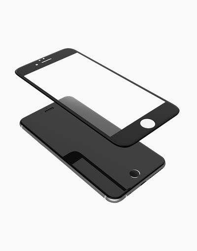 Smartkoshk iPhone 6s Plus CP+ Max curved black screen protector showing the sleek, curved black design on the device.