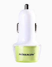 Jelly Car Charger Dual USB - Green
