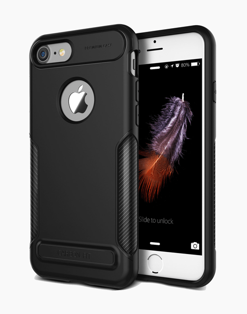 Carbon Fit 2 Series Original From VRS Design Anti-shocks Case For iPhone 7 / Black