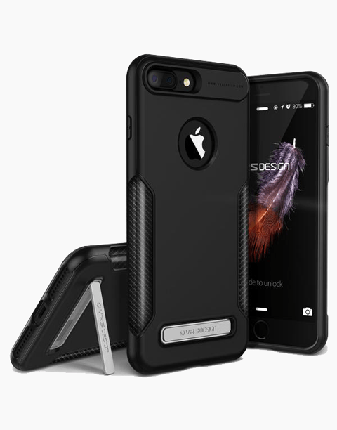 Carbon Fit Series Original From VRS Design Anti-shocks Case For iPhone 7 Plus / Black