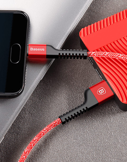 Confidant By Baseus Anti-break Type-C Cable 1.5Meter Red