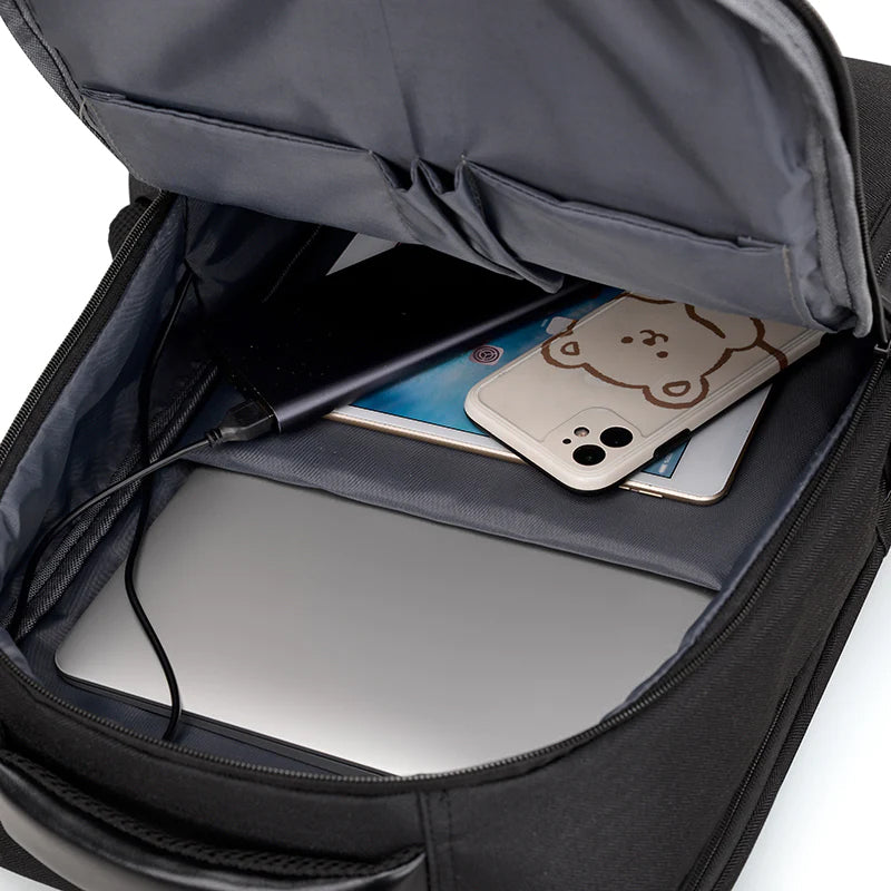 Meinaili Bag 1634,  Laptop Backpack 15.6-inch With USB Charging Port