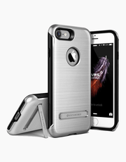 Smartkoshk DUO Guard Series iPhone 7 silver anti-shock case with protective design and durable build.