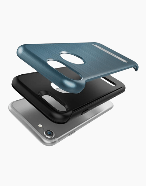 DUO Guard Series Original From VRS Design Anti-shocks Case For iPhone 7 Blue