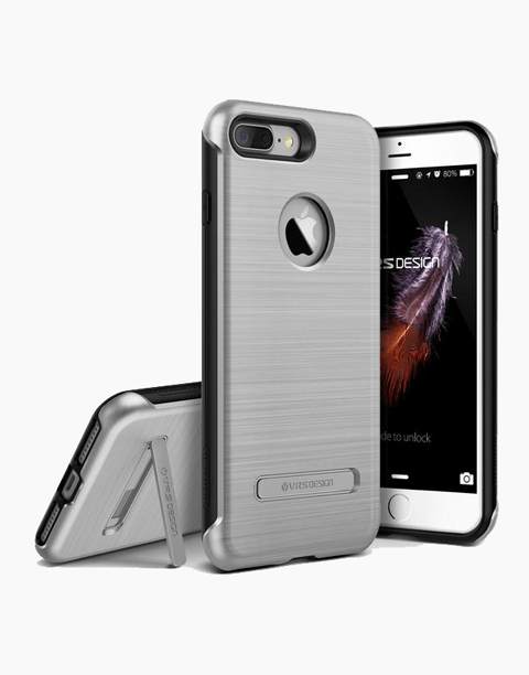 DUO Guard Series Original From VRS Design Anti-shocks Case For iPhone 7 Plus Silver
