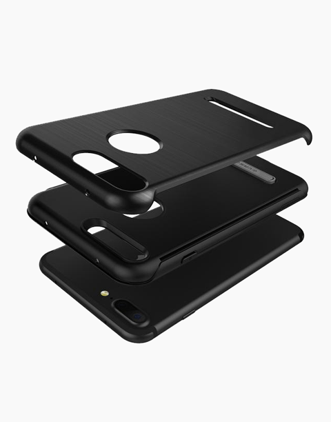 DUO Guard Series Original From VRS Design Anti-shocks Case For iPhone 7 Plus Black - Smartkoshk Stores