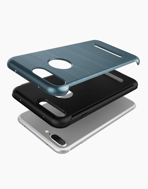 DUO Guard Series Original From VRS Design Anti-shocks Case For iPhone 7 Plus Blue