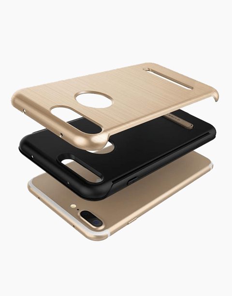 DUO Guard Series Original From VRS Design Anti-shocks Case For iPhone 7 Plus Gold