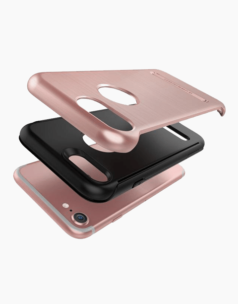 DUO Guard Series Original From VRS Design Anti-shocks Case For iPhone 7 Rose