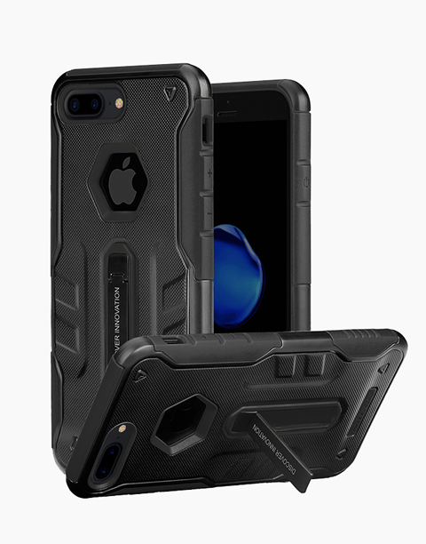 Defender 4 Original From Nillkin Anti-shocks and Drop Protection Case For iPhone 7 Plus Black