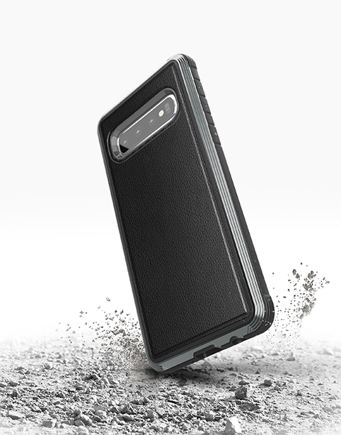 Defense Lux Leather By XDoria S10 Plus Drop Tested Case 3M