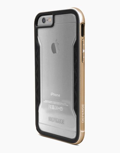 Smartkoshk iPhone 6 defense shield in gold, protective phone case with durable design and metallic finish.