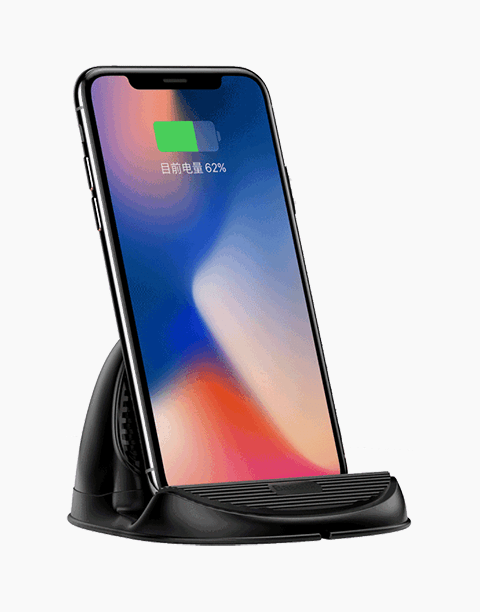 Desktop QI By Baseus Wireless Charger For iP 10W Radiating Fan Wireless Fast charging charger