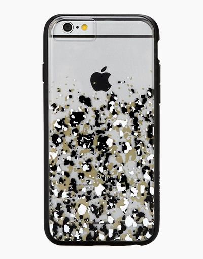 Smartkoshk digital dust cover for iPhone 6/6s in gold, showing close-up of sleek, protective phone case with digital design.