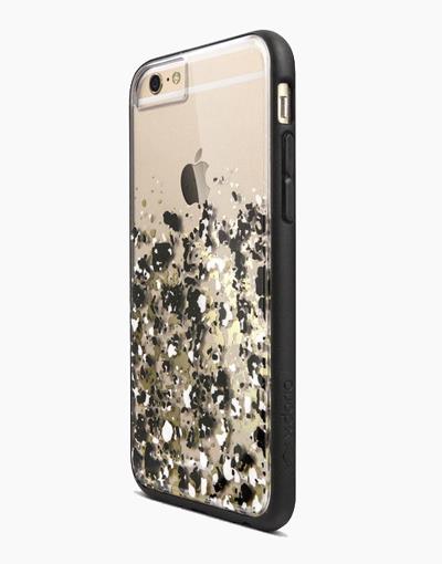 Smartkoshk digital dust cover for iPhone 6/6s in gold with textured design and precise cutouts for buttons and camera.
