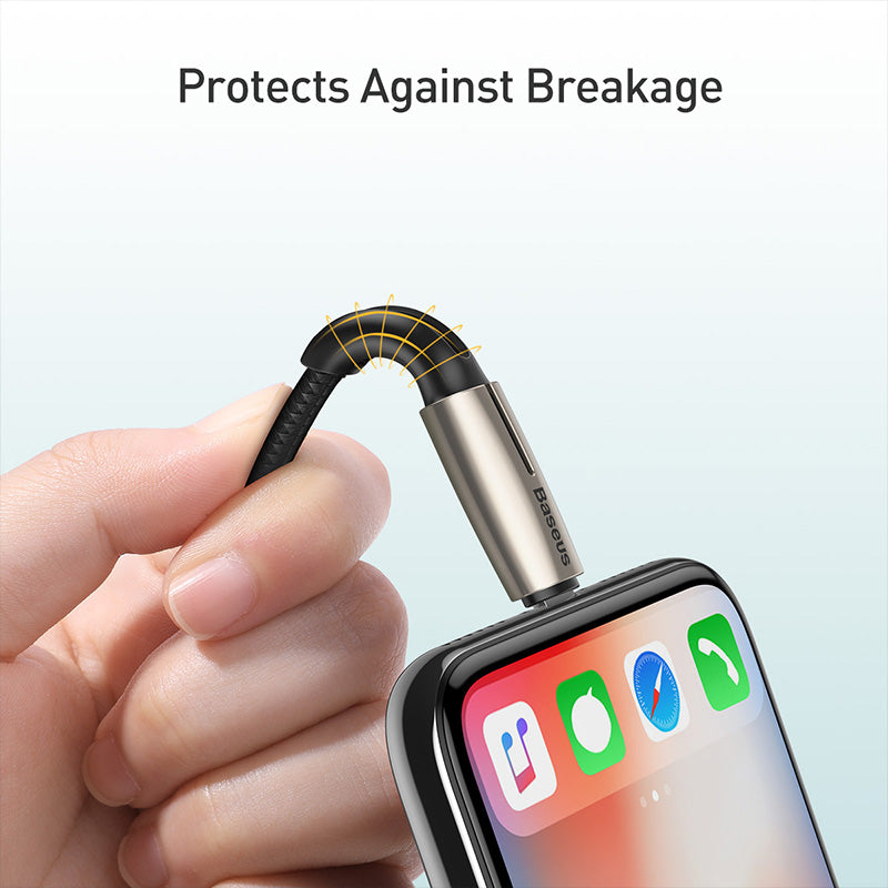 Baseus Waterdrop Cable Type-C to iP PD 18W 1.3m 50% in 30min Black